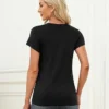 005-3.webp Memorose Womens Short Sleeve Tops Summer T Shirts Round Neck Causal Fashion Basic Tee