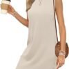 Dresses for Women 2025 Casual Summer Sundresses Sleeveless Tank Dress Fashion Outfits